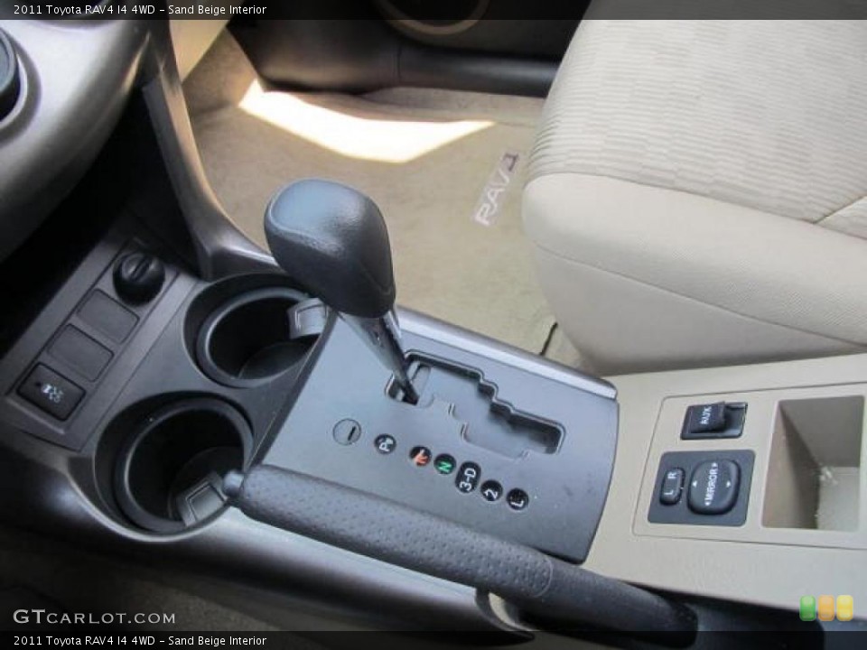 Sand Beige Interior Transmission for the 2011 Toyota RAV4 I4 4WD #49768084
