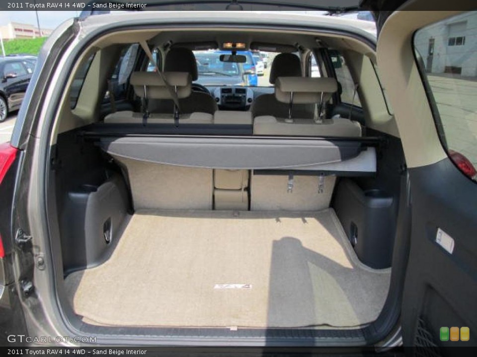 Sand Beige Interior Trunk for the 2011 Toyota RAV4 I4 4WD #49768159