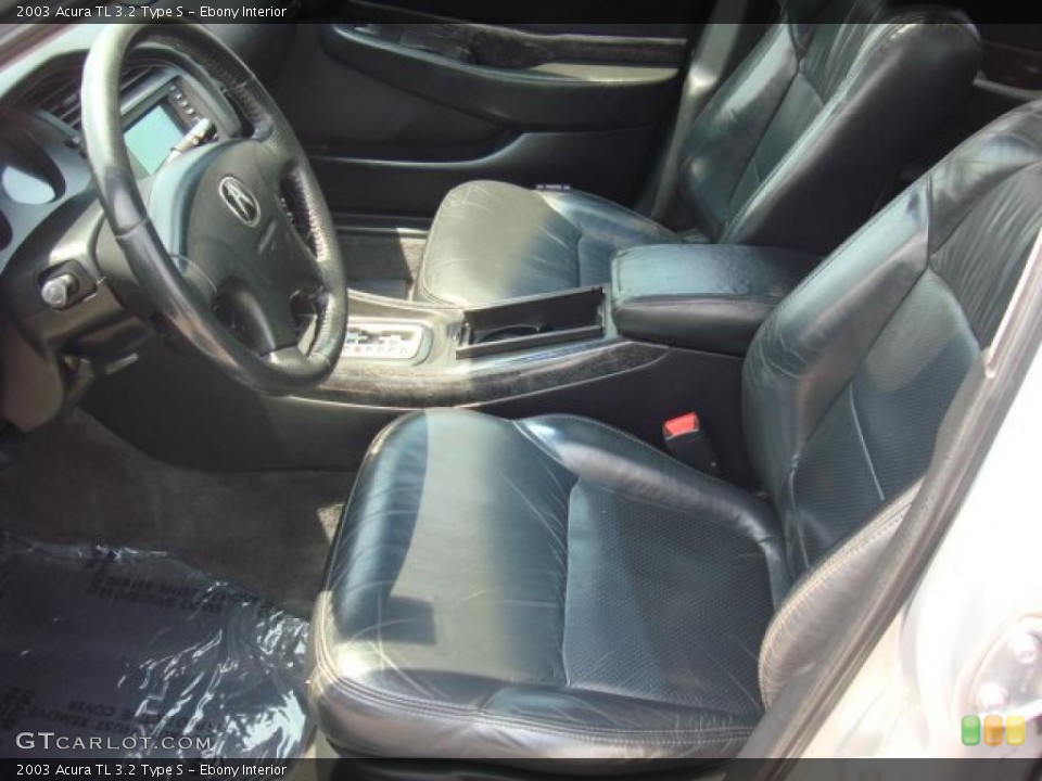 Ebony Interior Photo for the 2003 Acura TL 3.2 Type S #49768873