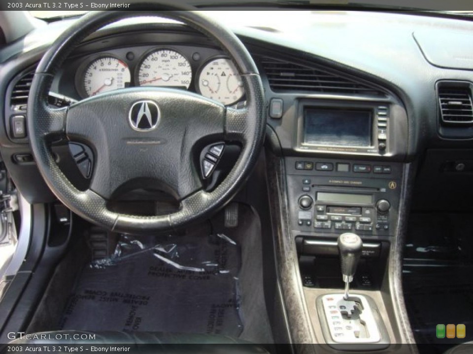 Ebony Interior Dashboard for the 2003 Acura TL 3.2 Type S #49768900