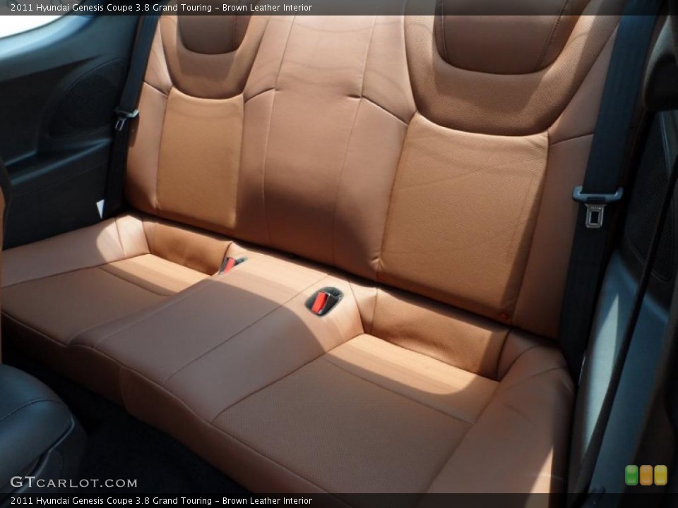Brown Leather Interior Photo for the 2011 Hyundai Genesis Coupe 3.8 Grand Touring #49769233