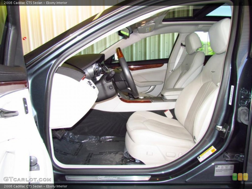 Ebony Interior Photo for the 2008 Cadillac CTS Sedan #49769461