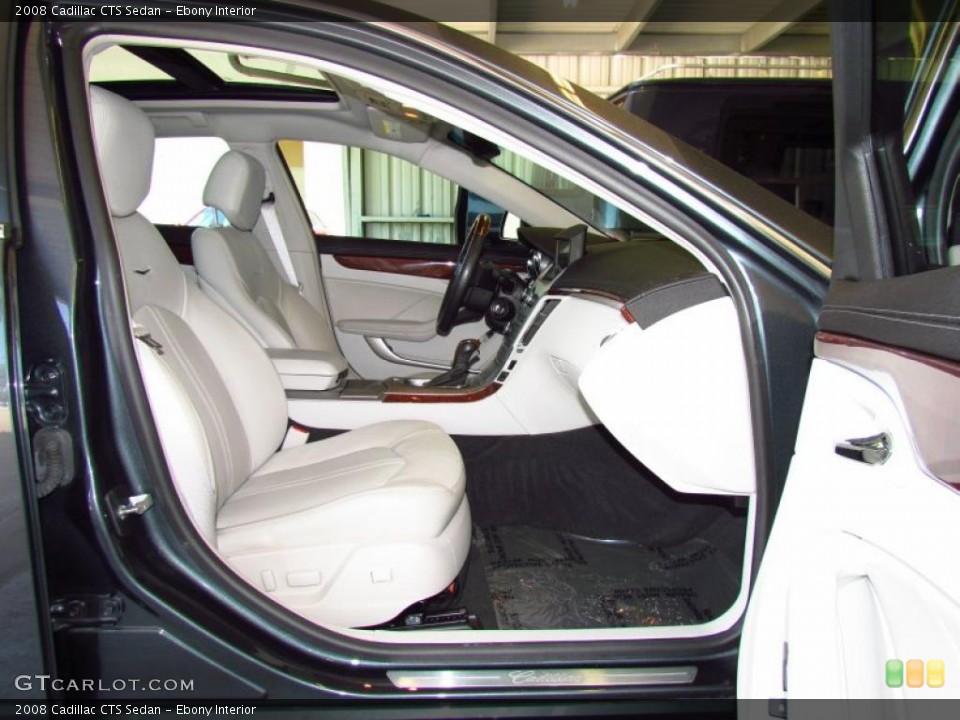 Ebony Interior Photo for the 2008 Cadillac CTS Sedan #49769476