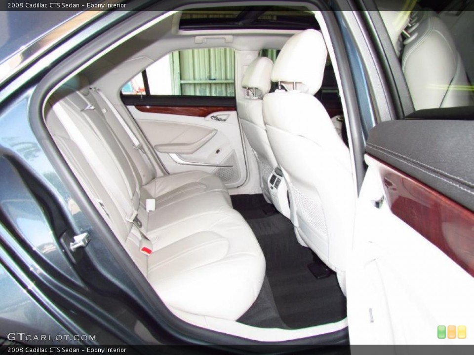Ebony Interior Photo for the 2008 Cadillac CTS Sedan #49769491
