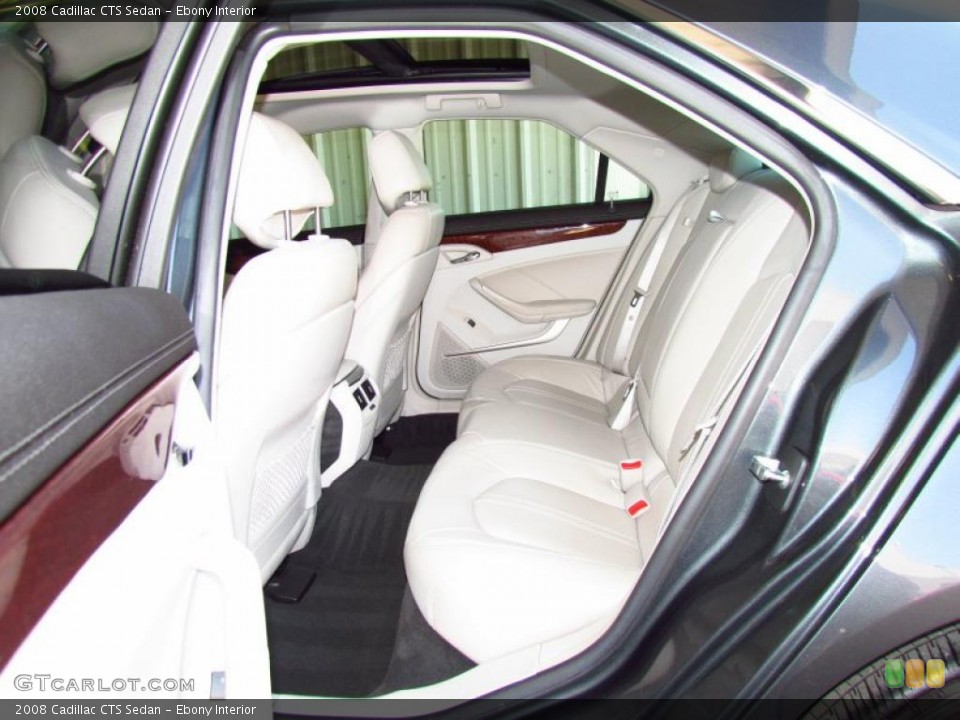 Ebony Interior Photo for the 2008 Cadillac CTS Sedan #49769506