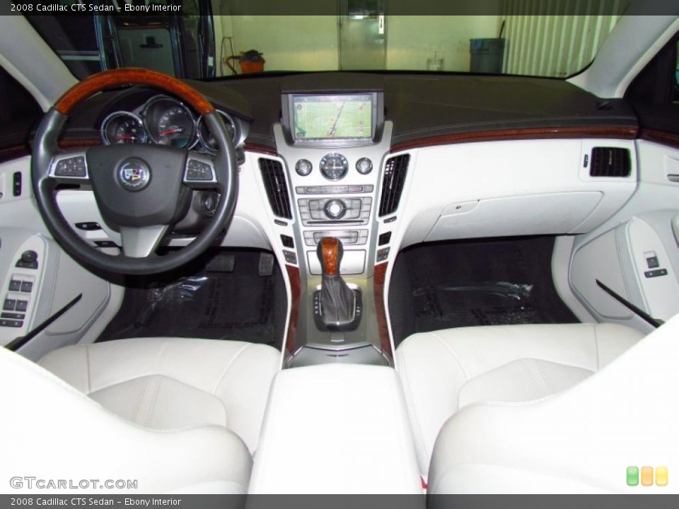 Ebony Interior Dashboard for the 2008 Cadillac CTS Sedan #49769536