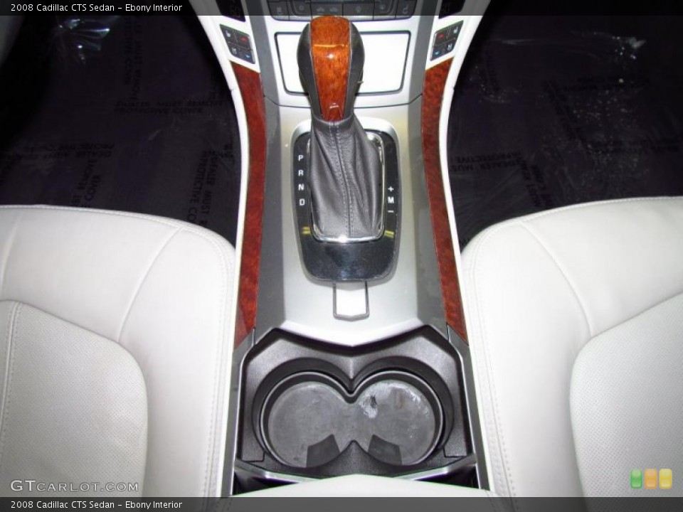 Ebony Interior Transmission for the 2008 Cadillac CTS Sedan #49769575