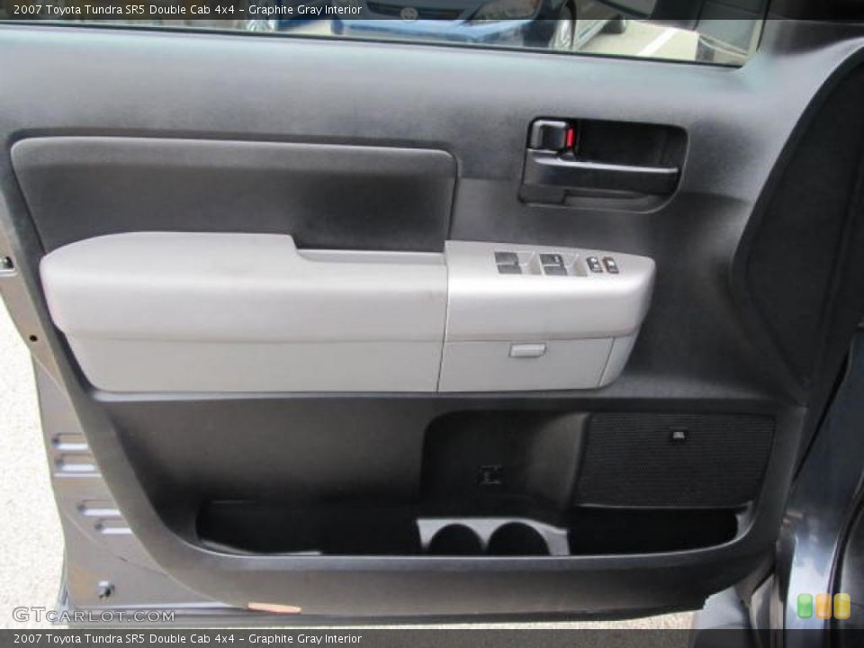 Graphite Gray Interior Door Panel for the 2007 Toyota Tundra SR5 Double Cab 4x4 #49769824