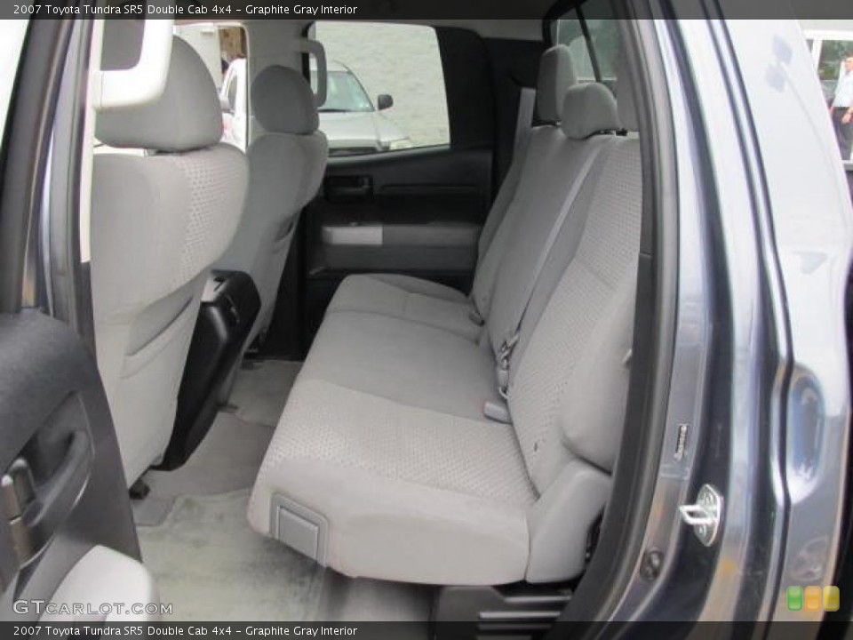 Graphite Gray Interior Photo for the 2007 Toyota Tundra SR5 Double Cab 4x4 #49769917
