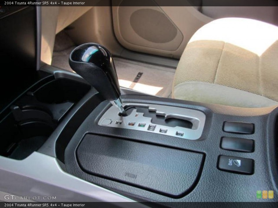 Taupe Interior Transmission for the 2004 Toyota 4Runner SR5 4x4 #49770766