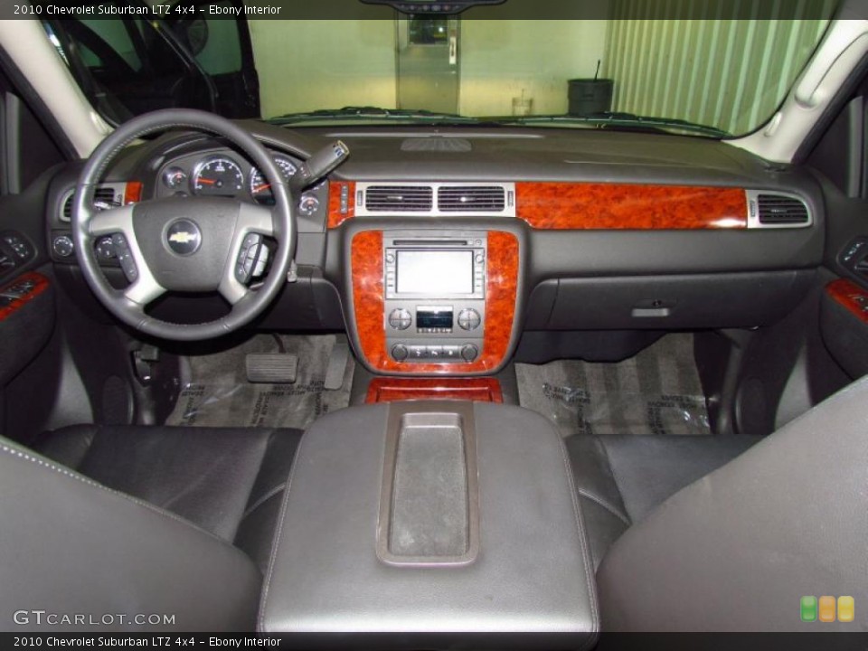 Ebony Interior Dashboard for the 2010 Chevrolet Suburban LTZ 4x4 #49770868