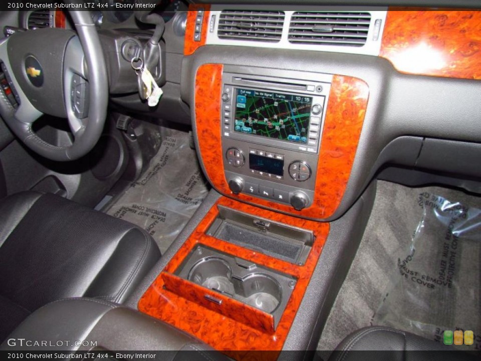 Ebony Interior Controls for the 2010 Chevrolet Suburban LTZ 4x4 #49770901