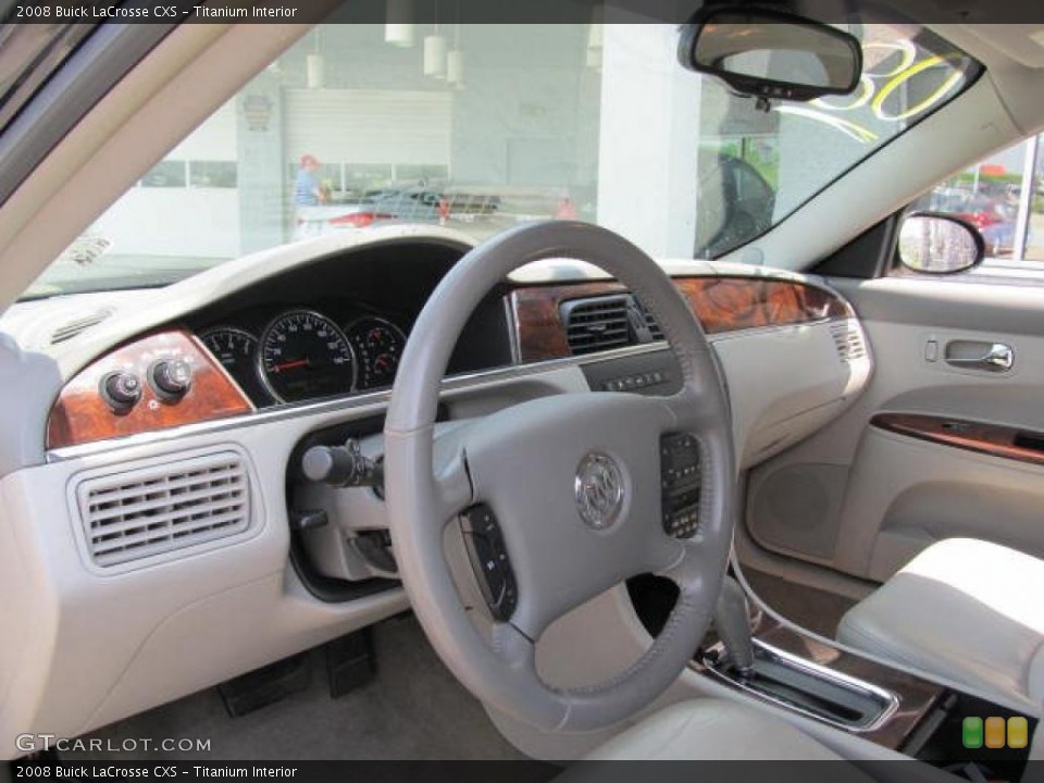 Titanium Interior Steering Wheel for the 2008 Buick LaCrosse CXS #49771948