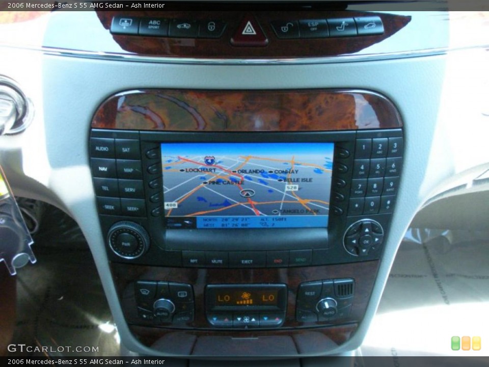 Ash Interior Navigation for the 2006 Mercedes-Benz S 55 AMG Sedan #49771951