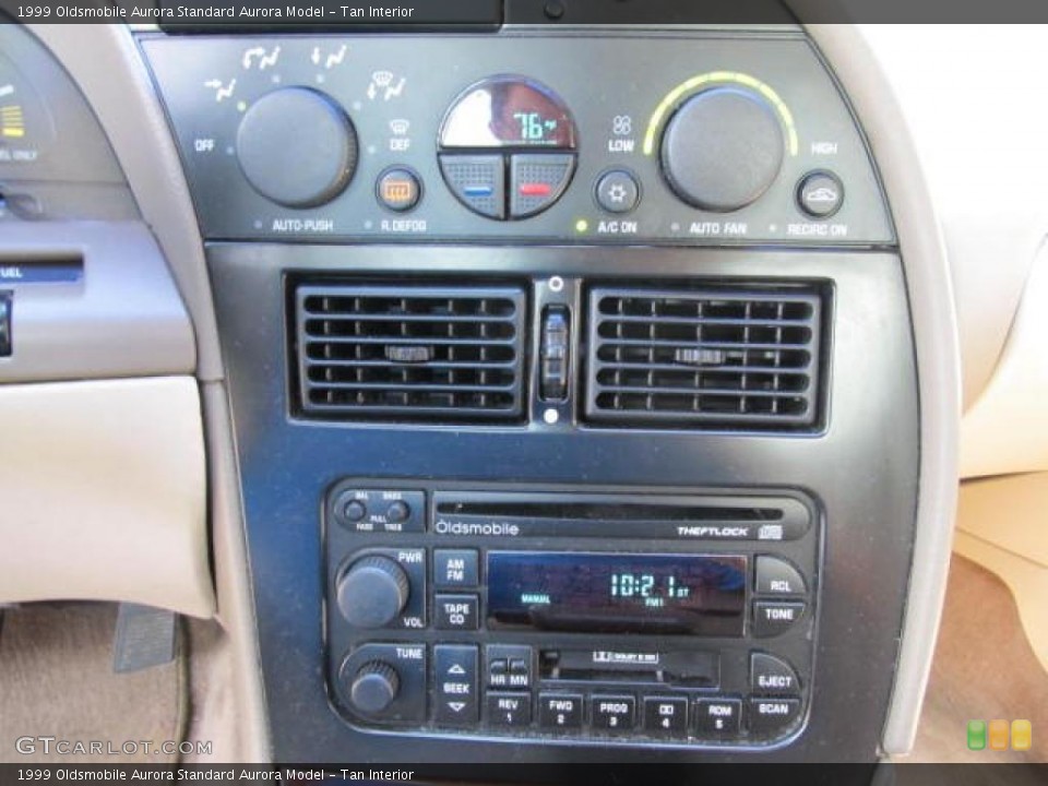 Tan Interior Controls for the 1999 Oldsmobile Aurora  #49772629