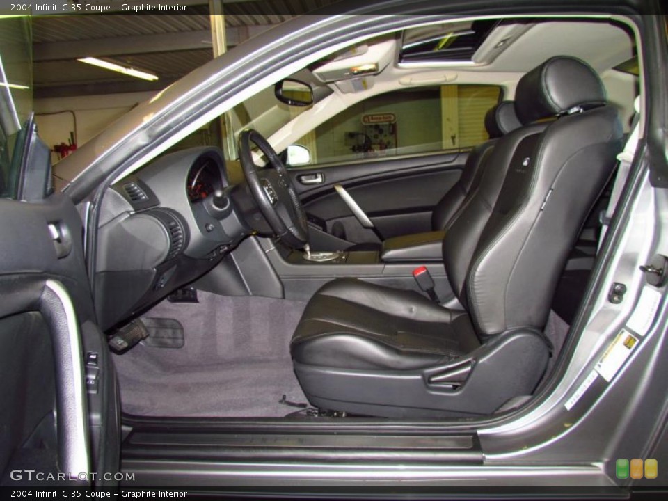 Graphite Interior Photo for the 2004 Infiniti G 35 Coupe #49772854