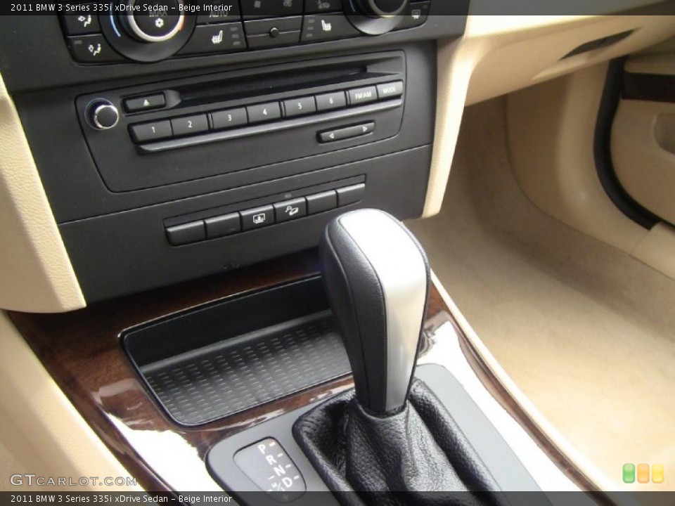 Beige Interior Transmission for the 2011 BMW 3 Series 335i xDrive Sedan #49774087