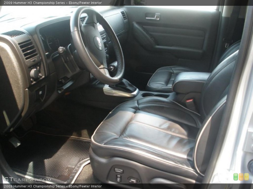 Ebony/Pewter Interior Photo for the 2009 Hummer H3 Championship Series #49775158