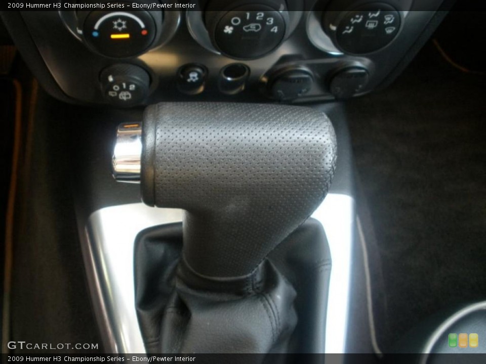 Ebony/Pewter Interior Transmission for the 2009 Hummer H3 Championship Series #49775377