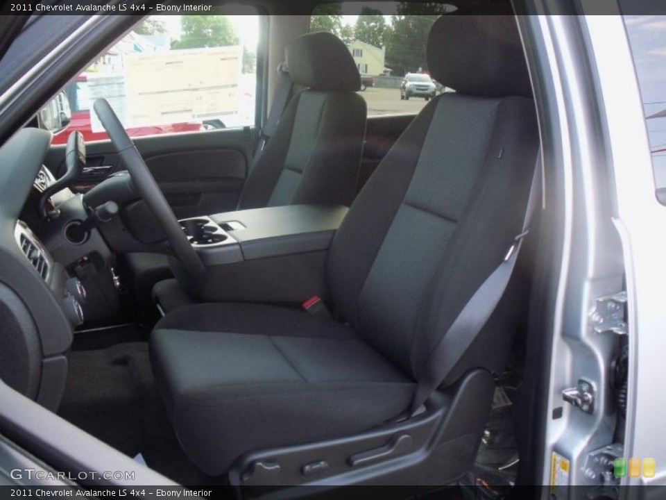 Ebony Interior Photo for the 2011 Chevrolet Avalanche LS 4x4 #49775986