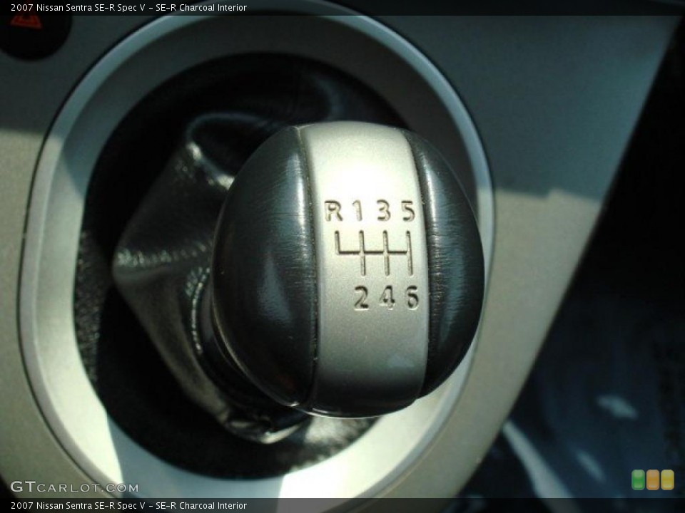 SE-R Charcoal Interior Transmission for the 2007 Nissan Sentra SE-R Spec V #49777933