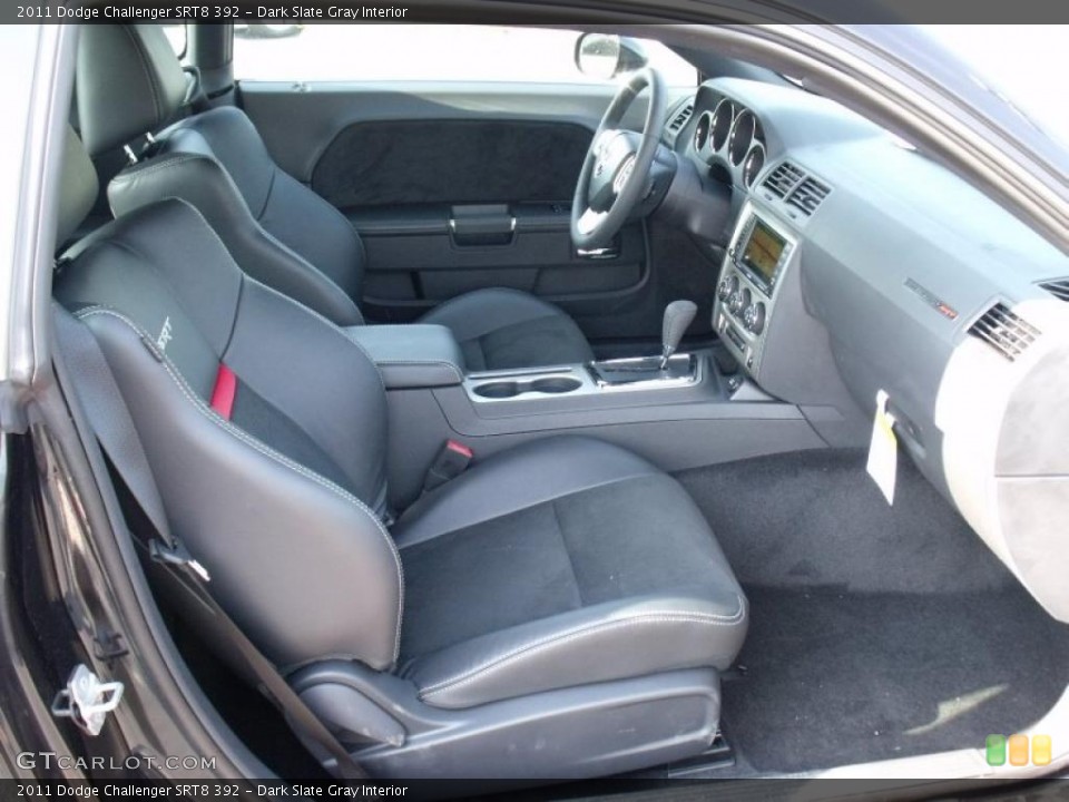 Dark Slate Gray Interior Photo for the 2011 Dodge Challenger SRT8 392 #49778242