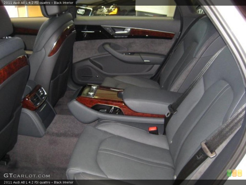 Black Interior Photo for the 2011 Audi A8 L 4.2 FSI quattro #49781450