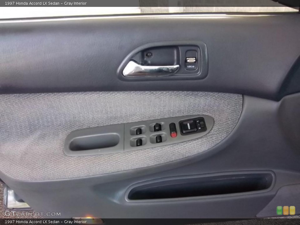 Gray Interior Door Panel for the 1997 Honda Accord LX Sedan #49782122