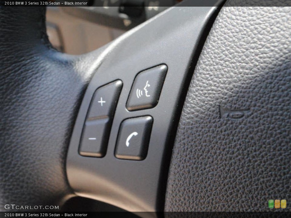 Black Interior Controls for the 2010 BMW 3 Series 328i Sedan #49782131