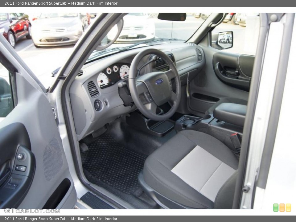 Medium Dark Flint Interior Photo for the 2011 Ford Ranger Sport SuperCab #49782758
