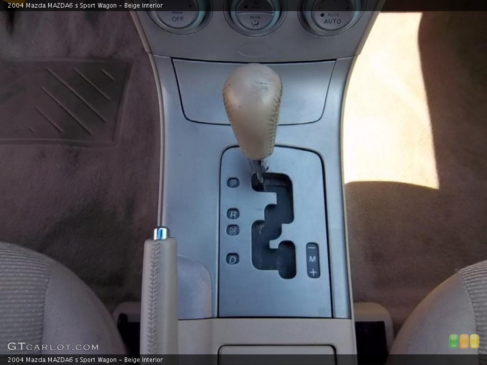 Beige Interior Transmission for the 2004 Mazda MAZDA6 s Sport Wagon #49782806