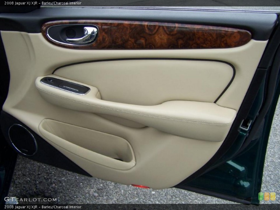 Barley/Charcoal Interior Door Panel for the 2008 Jaguar XJ XJR #49784036