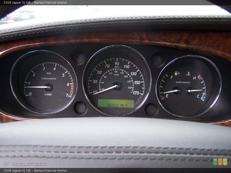 Barley/Charcoal Interior Gauges for the 2008 Jaguar XJ XJR #49784165