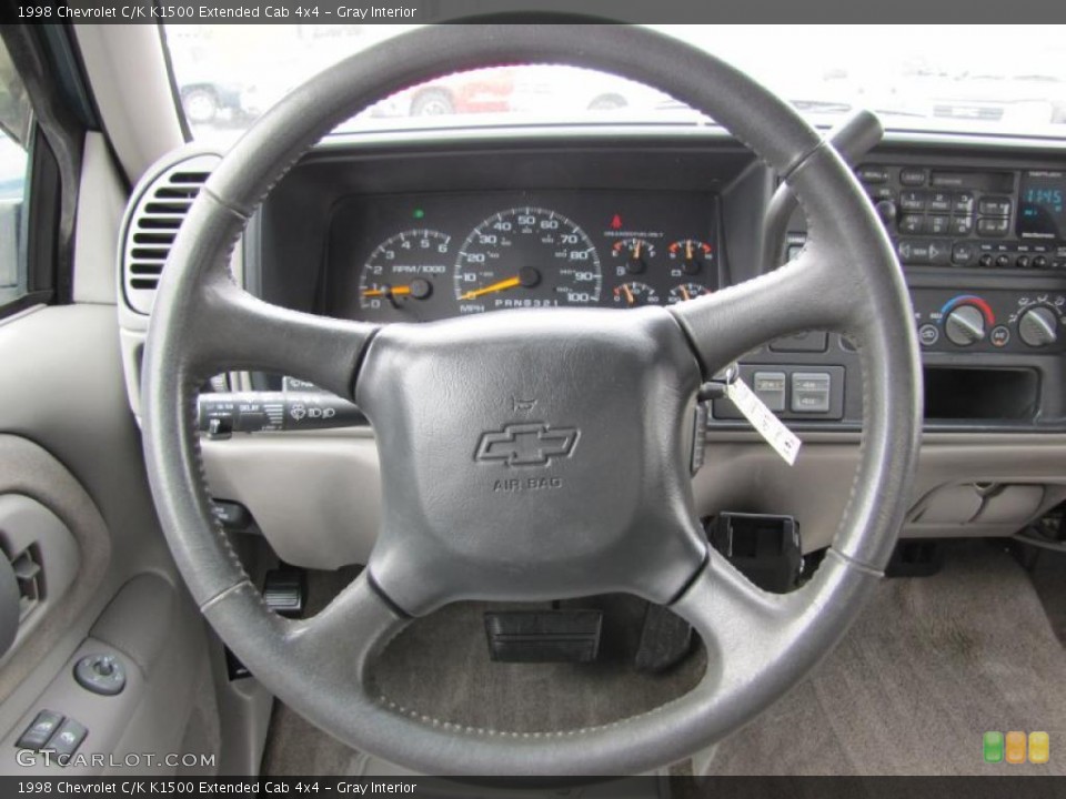 Gray Interior Steering Wheel for the 1998 Chevrolet C/K K1500 Extended Cab 4x4 #49784693