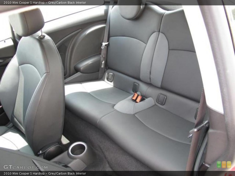 Grey/Carbon Black Interior Photo for the 2010 Mini Cooper S Hardtop #49785689