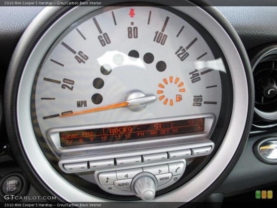 Grey/Carbon Black Interior Gauges for the 2010 Mini Cooper S Hardtop #49785725