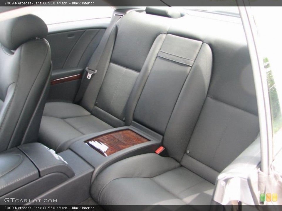 Black Interior Photo for the 2009 Mercedes-Benz CL 550 4Matic #49786178