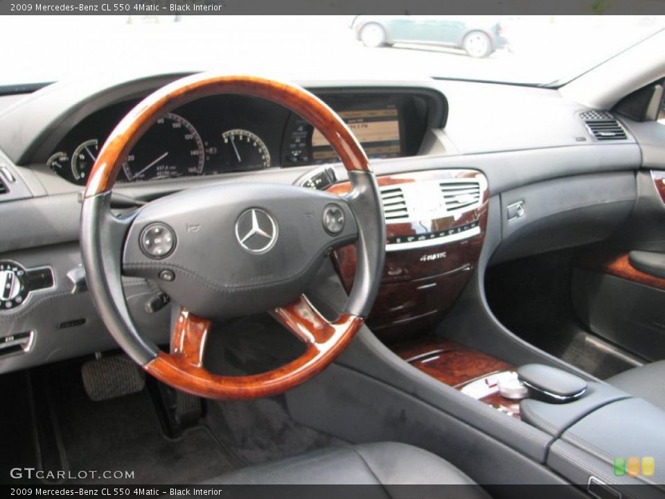Black Interior Photo for the 2009 Mercedes-Benz CL 550 4Matic #49786187