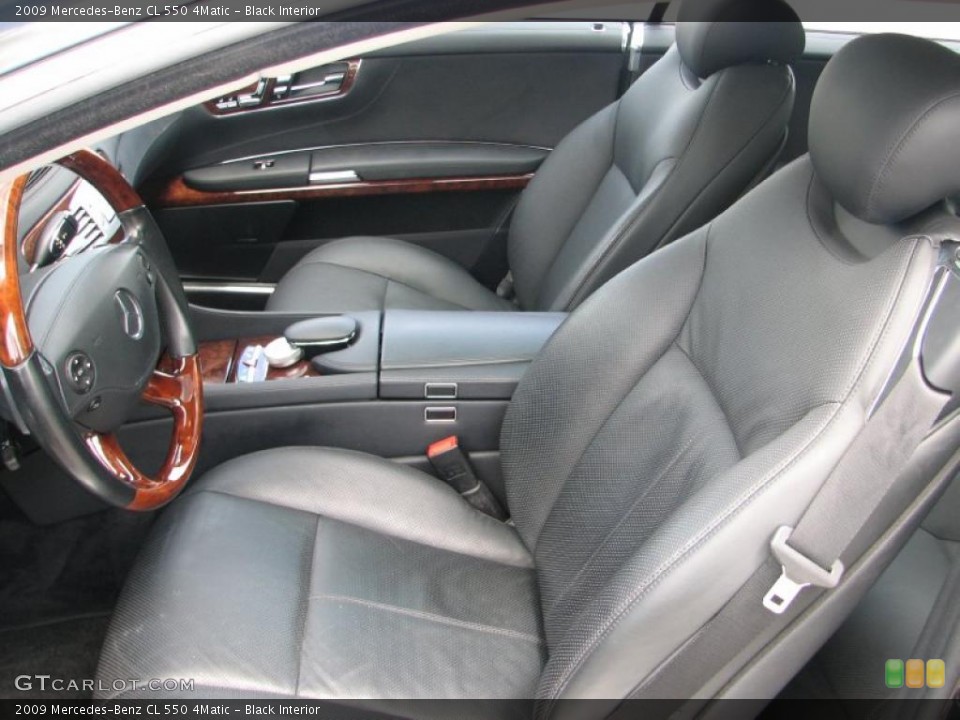 Black Interior Photo for the 2009 Mercedes-Benz CL 550 4Matic #49786220