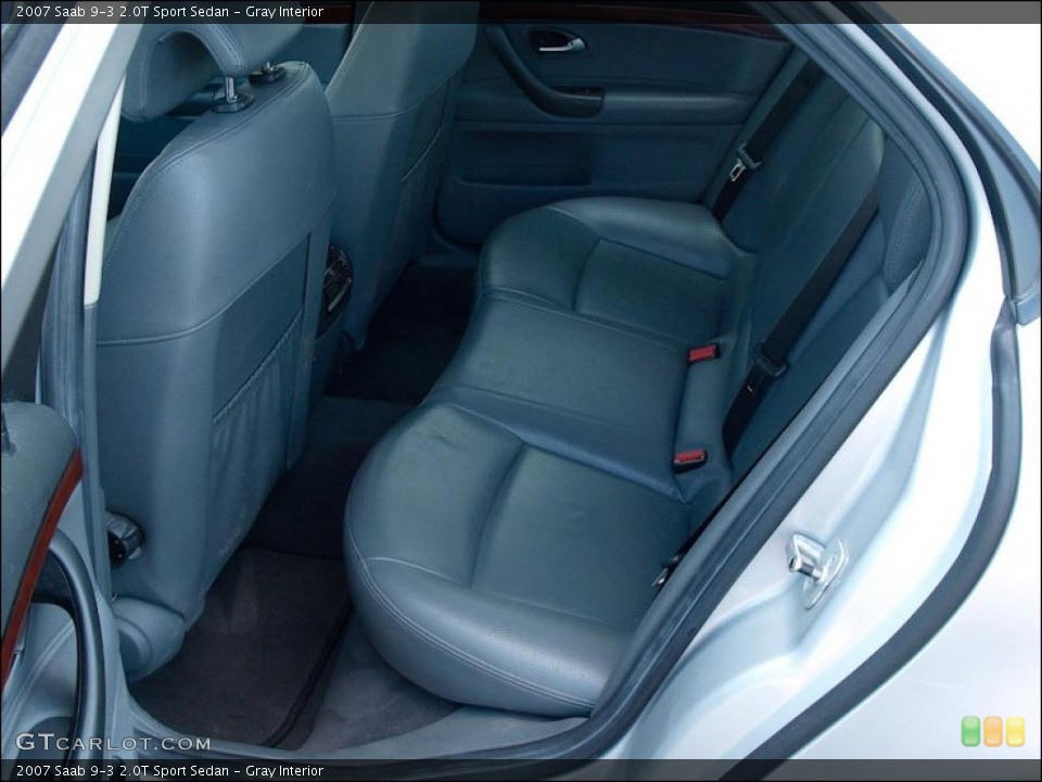 Gray Interior Photo for the 2007 Saab 9-3 2.0T Sport Sedan #49786406