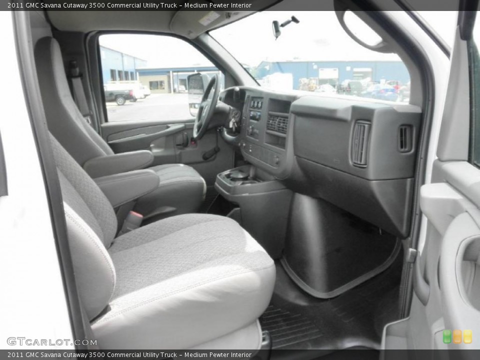 Medium Pewter Interior Photo for the 2011 GMC Savana Cutaway 3500 Commercial Utility Truck #49786505
