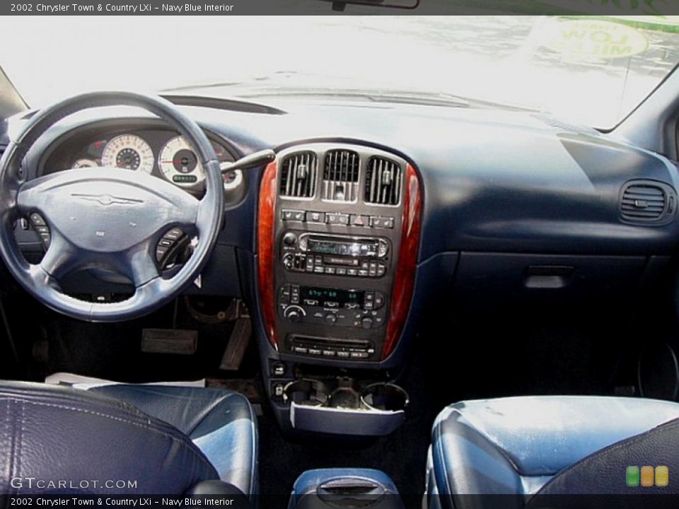 Navy Blue Interior Dashboard for the 2002 Chrysler Town & Country LXi #49789316