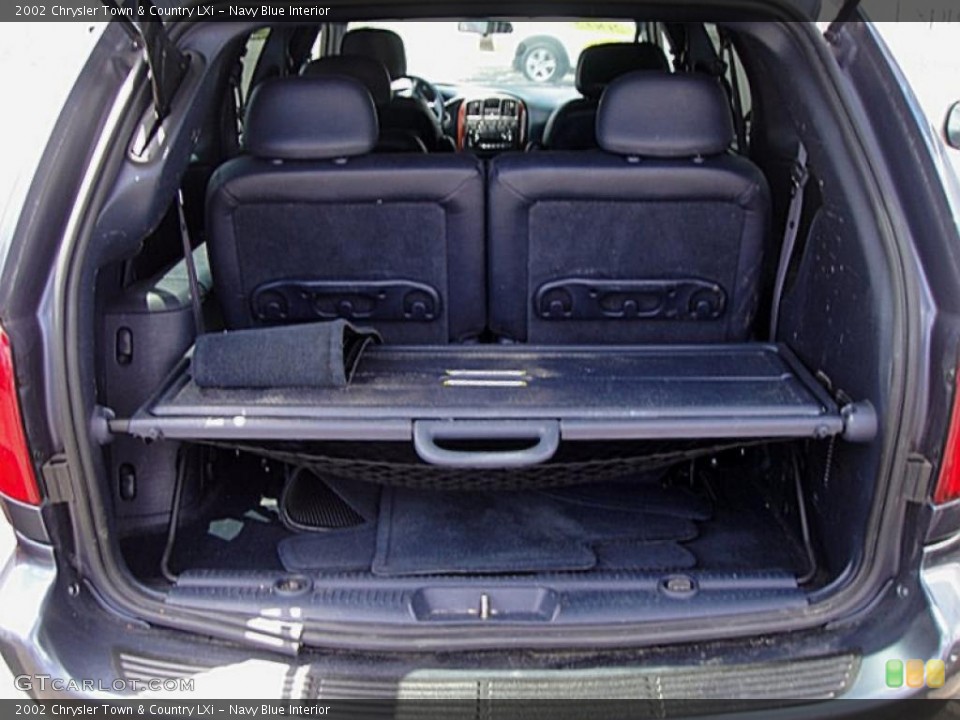 Navy Blue Interior Trunk for the 2002 Chrysler Town & Country LXi #49789427