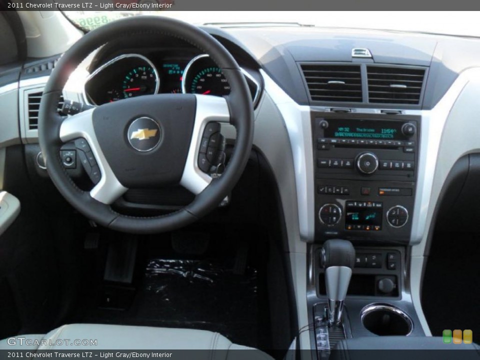 Light Gray/Ebony Interior Dashboard for the 2011 Chevrolet Traverse LTZ #49792142