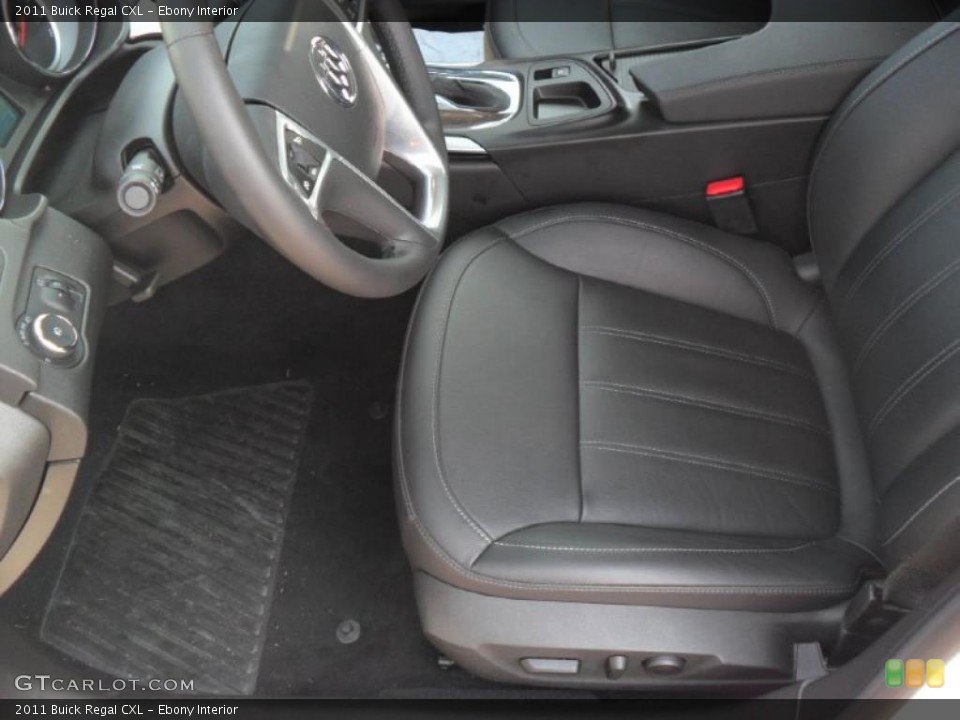 Ebony Interior Photo for the 2011 Buick Regal CXL #49793360