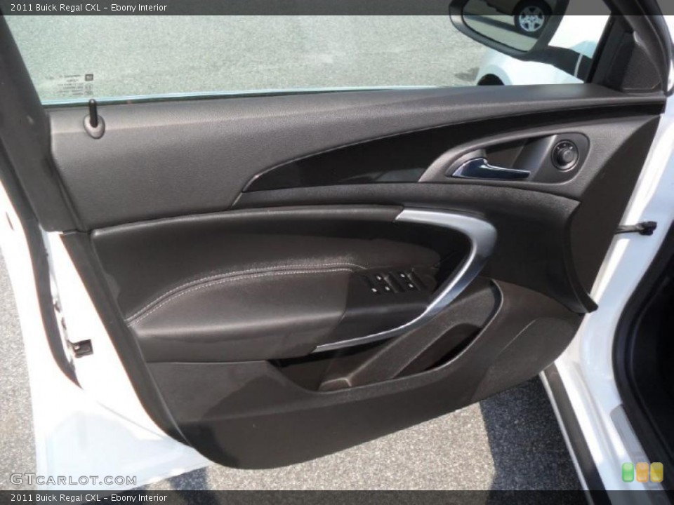 Ebony Interior Door Panel for the 2011 Buick Regal CXL #49793366
