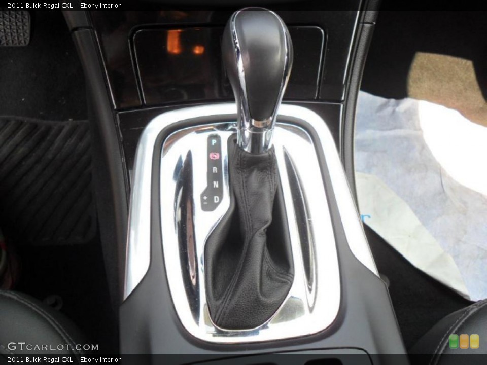 Ebony Interior Transmission for the 2011 Buick Regal CXL #49793378