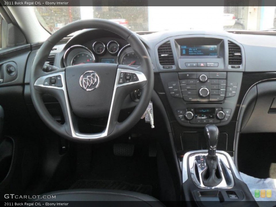 Ebony Interior Dashboard for the 2011 Buick Regal CXL #49793423