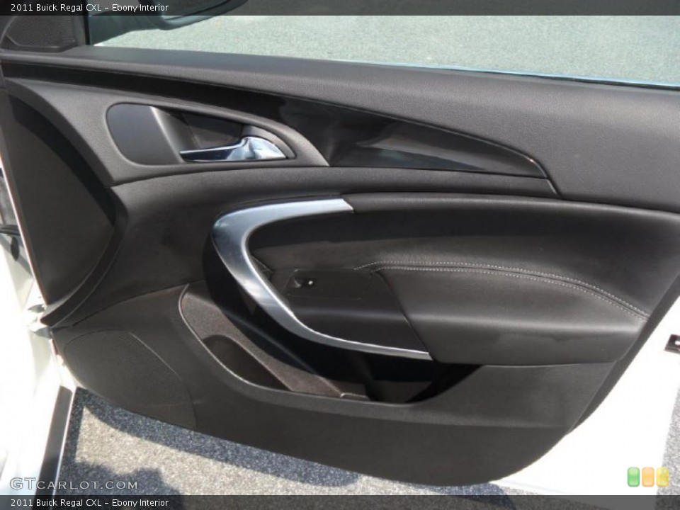 Ebony Interior Door Panel for the 2011 Buick Regal CXL #49793453