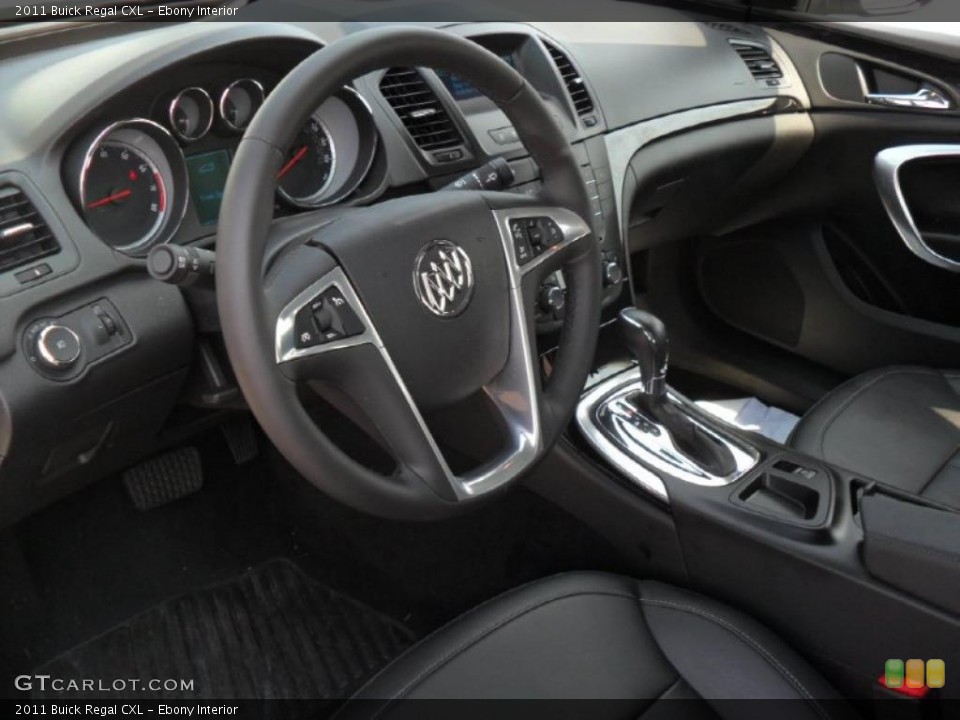 Ebony Interior Prime Interior for the 2011 Buick Regal CXL #49793477